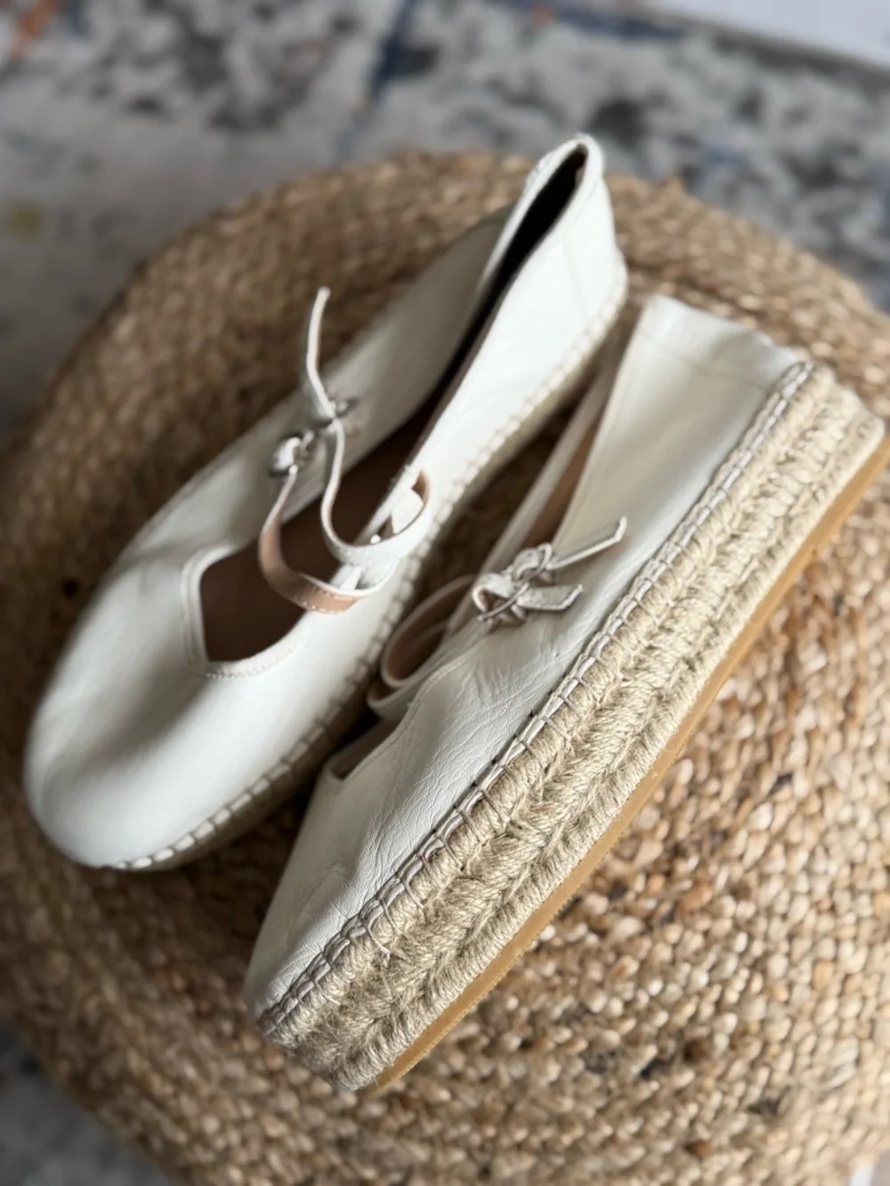 Genuine leather Mary Jane Ballet Flats with Double Buckle Straps lightweight - Picture 3 of 11